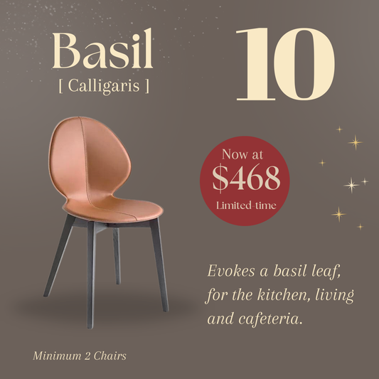 Basil Chair (Wooden Leg)